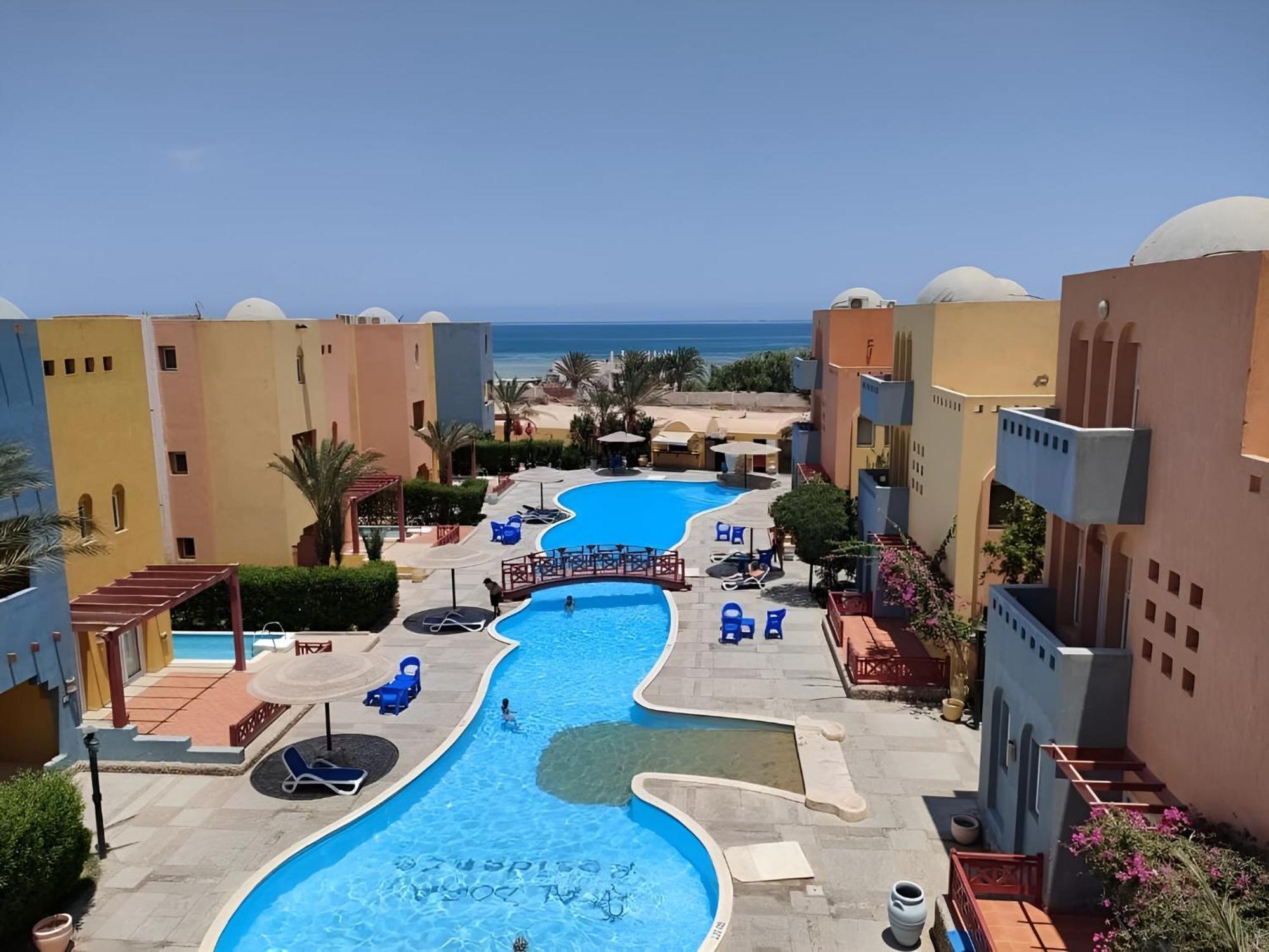 Al Dora Residence Hotel Hurghada Bagian luar foto